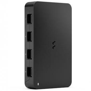 Controlador de Ventiladores y Hub ARGB Fractal Design Adjust Pro - Hasta 16 Dispositivos ARGB Gen 2 - Personalización Avanzada - Negro