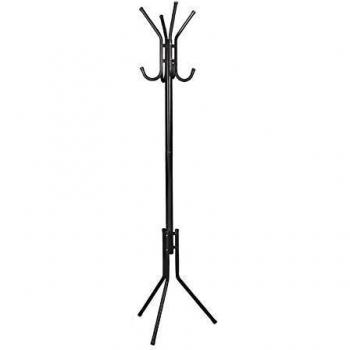 Perchero de metal negro Elegante Chic para entrada - 40 cm - FACILITYS