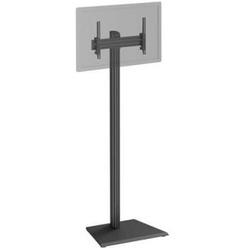 Soporte de Suelo Inclinable para Televisores 32'' - 75'', Altura 240 cm, Color Negro