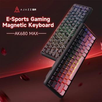 AJAZZ AK680 MAX Magnetic Switch Mechanical Gaming Keyboard 65% Hot Swap Bluetooth ARGB