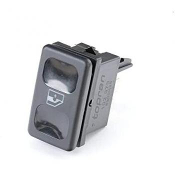 Interruptor de elevalunas TOPRAN 102 979 para VW y SEAT, compatible con modelos Golf II, Polo Schrägheck, Jetta II y Polo Classic