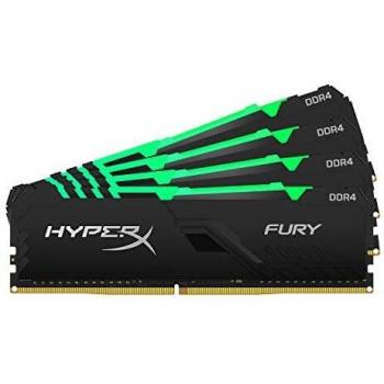 HyperX FURY HX424C15FB3AK4/128 Memoria 2400MHz DDR4 CL15 DIMM 128GB Kit