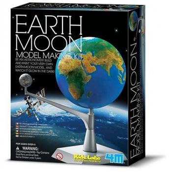 4M KidzLabs Earth & Moon Model Kit