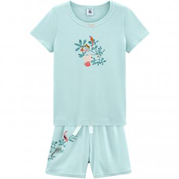 Petit Bateau pyjacourt_4691101, Conjuntos de Pijama para Niñas, Blau