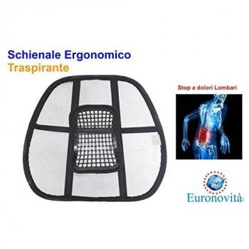 Respaldo lumbar ergonómico para asientos de coche y sillas de oficina