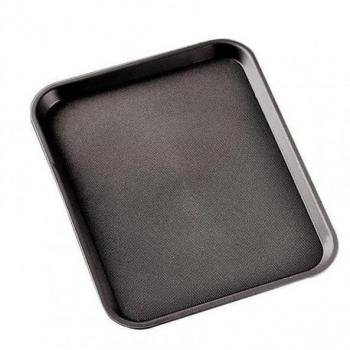Bandeja de Almacenamiento Negra 46x36 cm Resistente ARA19047