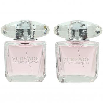 Versace Bright Crystal Eau De Toilette Gift Set 2 x 30ml