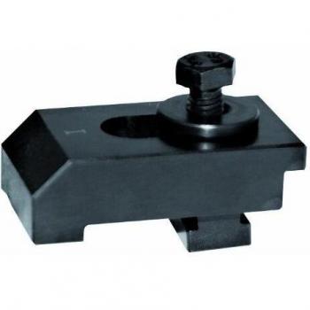 Röhm 0007638510220 Garra de sujeción sencilla para ranura en T, 16 x 22 mm