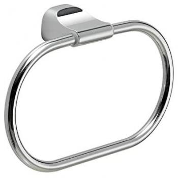 Toallero Argolla Stelvio Cromo 20.7x13.4 cm Acero Inoxidable