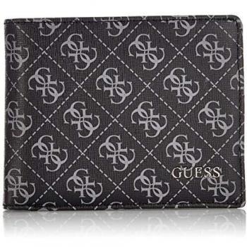 Guess - Manhattan Logo, Carteras Hombre, Negro