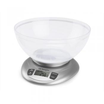 Báscula de Cocina Orbegozo PC2017 con Bol, Capacidad 3.5 Kg