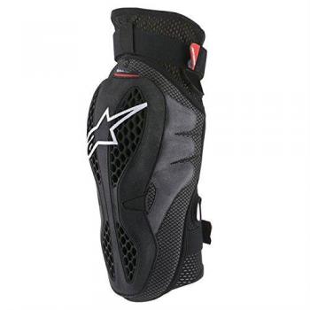 Alpinestars 1569100 - Protectores de codos, negro/rojo, S/M, juego de 2