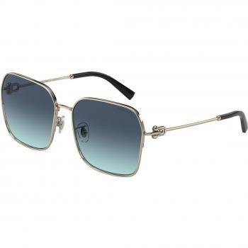 Tiffany & Co. TF3093D Asian Fit 60219S Women’s Sunglasses Gold Size 60