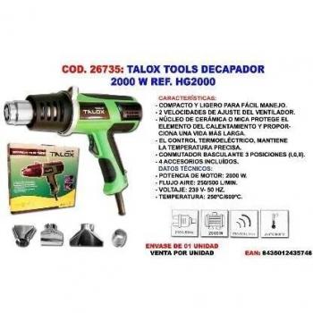 Talox tools decapador 2000 w hg2000