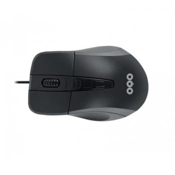 OQO - OQO-R001-U ratón mano derecha USB tipo A Óptico 1000 DPI