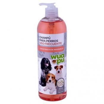 Champú de Uso Frecuente para Perros con Manzanilla 750 ml Wuapu