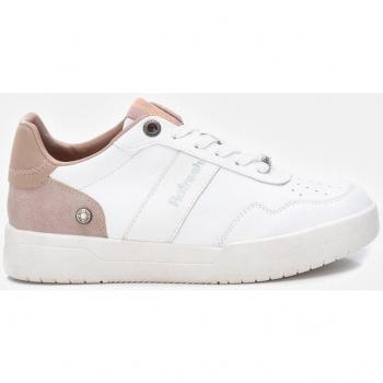 Zapatillas Refresh para Mujer 171252 con Cierre de Cordón en Color Blanco o Nude
