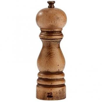 Molinillo de pimienta manual Peugeot Paris Antique 18 cm con ajuste de grosor y acabado en madera de haya
