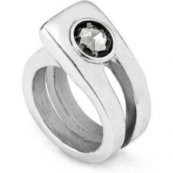 UNO de 50 - Silver-Plated Metal Ring On My Own Size 18