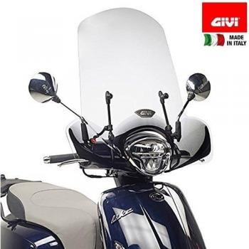 Parabrisas GIVI 6109A Transparente para Kymco Like 125 (49,5x65,5 cm) sin soporte