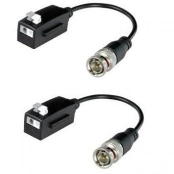 Transceptor Balun CCTV Pasivo 1c Video PoC SAFIRE