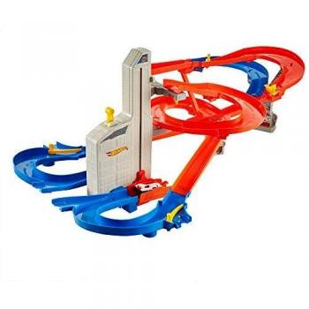 Hot Wheels - HW Auto-Lift Expressway Track Set y 5 DCC