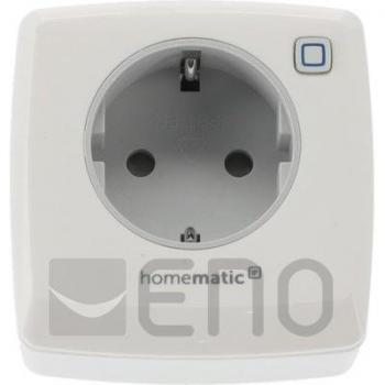 Enchufe Inteligente Homematic IP HmIP-PS-2, Control Remoto por App, Compatible con Alexa y Google Assistant, 3680 W, Ahorro Energético