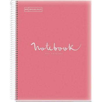Cuaderno espiral Miquelrius Emotions A4 80F Coral