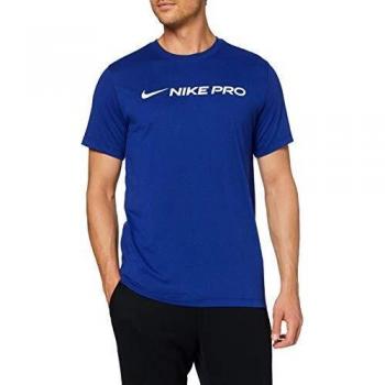 NIKE M Nk Dry tee Pro T-Shirt, Hombre, Deep Royal Blue, XL