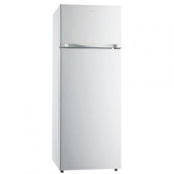 Frigorífico Milectric RFD-216D14BEA de Dos Puertas, 204 Litros, 143 cm de Altura, Eficiencia Energética E, Descongelación Automática, Color Blanco