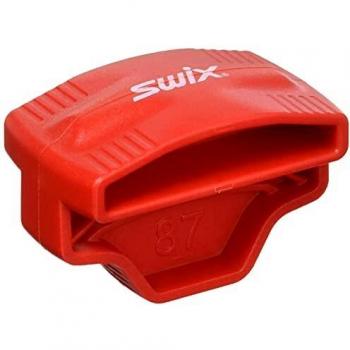Swix Pocket Edger - Herramienta de afilado lateral, tamaño compacto, color rojo, incluye lima de 40mm para un afilado preciso y fácil transporte