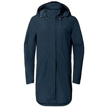 Chaqueta Mujer Vaude Mineo 2.5L Impermeable Azul Mar Oscuro