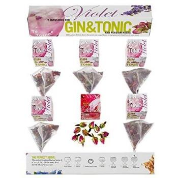 Violet Gin Tonic Infusiones por Te Tonic Experience