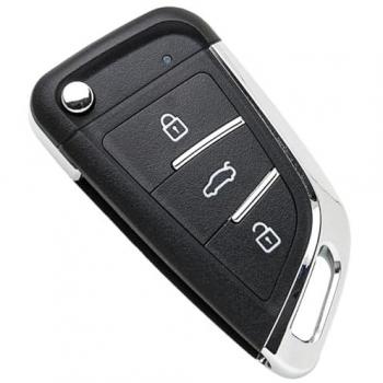Mando a Distancia Silca Auto IRFH15T con Transpondedor para Citroën, Opel y Peugeot