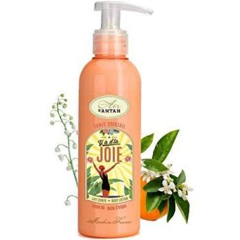 Un Air d’Antan Crema Corporal Francesa Joie con Manteca de Karite y Aceite de Argan, Perfume Lirio de los Valles, Azahar y Rosa – Formula Reafirmante – Para Mujer - Idea Regalo - Bomba 200ml