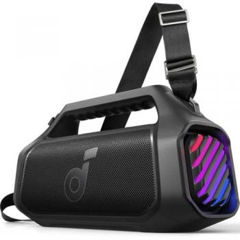 Altavoz Bluetooth Portátil Soundcore Boom 2 Plus Negro (20h, USB, Batería Recargable)