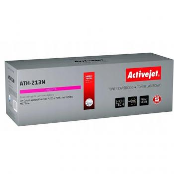 Tóner Activejet ATH-213N Magenta - Alta Calidad, Compatible con impresoras láser, Rendimiento de 2,500 páginas, Tecnología de impresión avanzada, Fácil instalación y uso