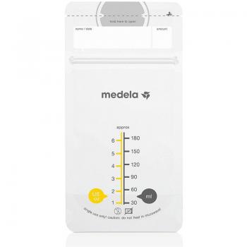 Medela Breast Milk Storage Bags - 50 Count, Leak-Proof and Pre-Sterilized