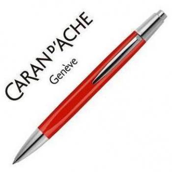 Bolígrafo Caran d'Ache Alchemix rojo con estuche
