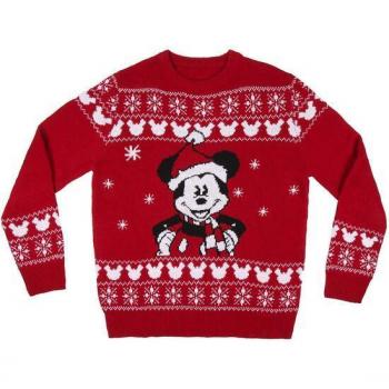Jersey Punto Navideño Mickey Red - Cerdá