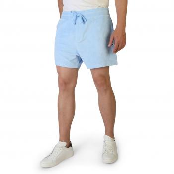 Tommy Hilfiger Men's Blue Elastic Waist Bermuda Shorts - Spring/Summer Collection