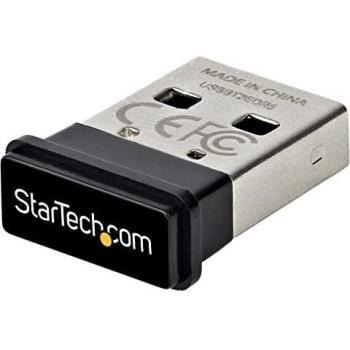StarTech.com Adaptador USB a Bluetooth 5.0, Dongle Conversor para Ordenador/Portátil/Teclado/Ratón