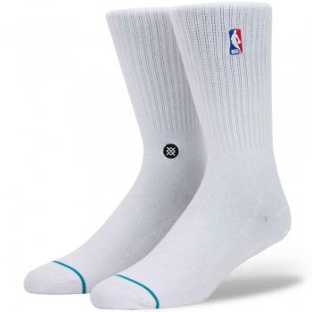 Calcetines Stance – Nba Logoman Crew Everyday Light Cushion blanco talla: 43 al 46 EU I 9-11.5 USA I 8.5-11 UK