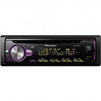 Pioneer DEH-S2000UI - Autorradio, color negro