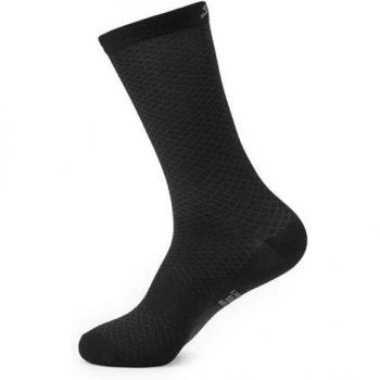 Calcetín de ciclismo unisex Spiuk Helios largo negro