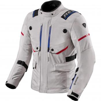 Chaqueta de Moto REV'IT! Vertical GTX Gris, textil, color plata, talla M