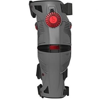 Mobius Rodillera Ortesis X8, Gris/Rojo, 50,8cm-55,9cm
