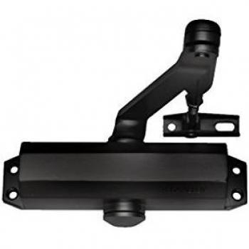 Tesa Assa Abloy DC110-9005 Cierrapuertas Brazo Articulado Para Puertas, Negro, Sin Retención
