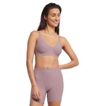 Sloggi Ever Ease Soft Bra - Women's Mauve - Size L