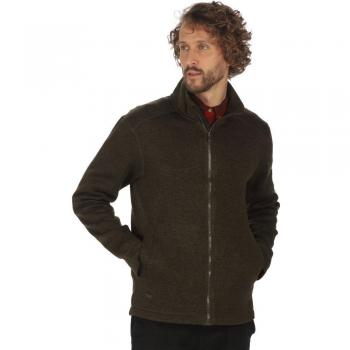 Regatta Mens Braden Polyester Knit Effect Lower Pocket Fleece Jacket